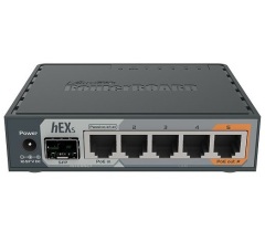 Коммутаторы POE Mikrotik hEX S (RB760IGS)