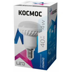 Лампа светодиодная R39 4Вт 220В E14 4500К Космос Lksm_LED4wR39E1445