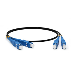 Патч-корды оптические Hyperline FC-D2-9-SC/UR-SC/UR-H-10M-LSZH-BK