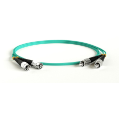 Патч-корды оптические Hyperline FC-D2-503-FC/PR-FC/PR-H-5M-LSZH-AQ