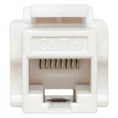 Модуль Keystone кат.6 RJ-45 неэкранированный 110 IDC 90град. бел. TeraLINK PRO EKF TRP-KSTN-90D-6UTP-WH